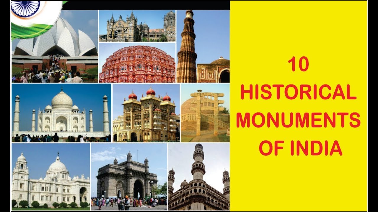 Top 10 Most Popular Historical Places in India | Top 10 Historical Monuments in India Top 10 Most Popular Historical Places in India | Top 10 Historical Monuments in India