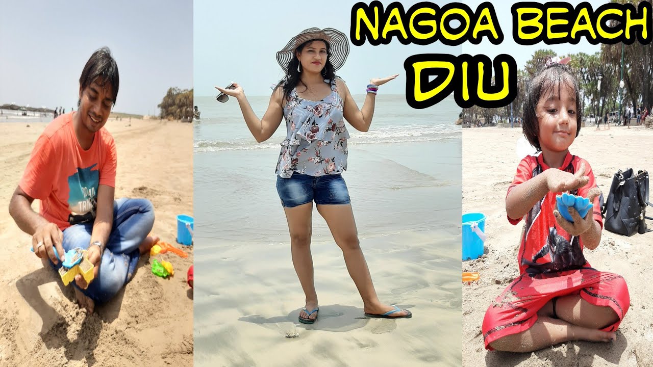 Diu | nagoa beach | Places  to visit in diu |beach in india | beach in Gujarat | neekharas